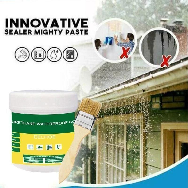 Transparent Waterproof Glue Plus Brush Pack of 2